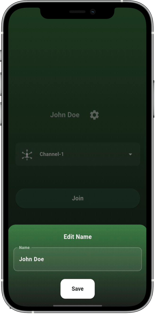 PTTHex channel list screen